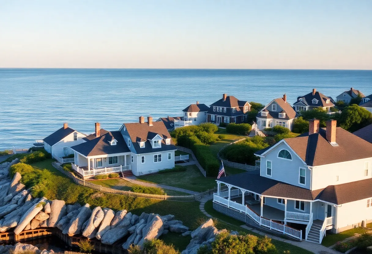 Luxury second homes in Rhode Island's coastal region