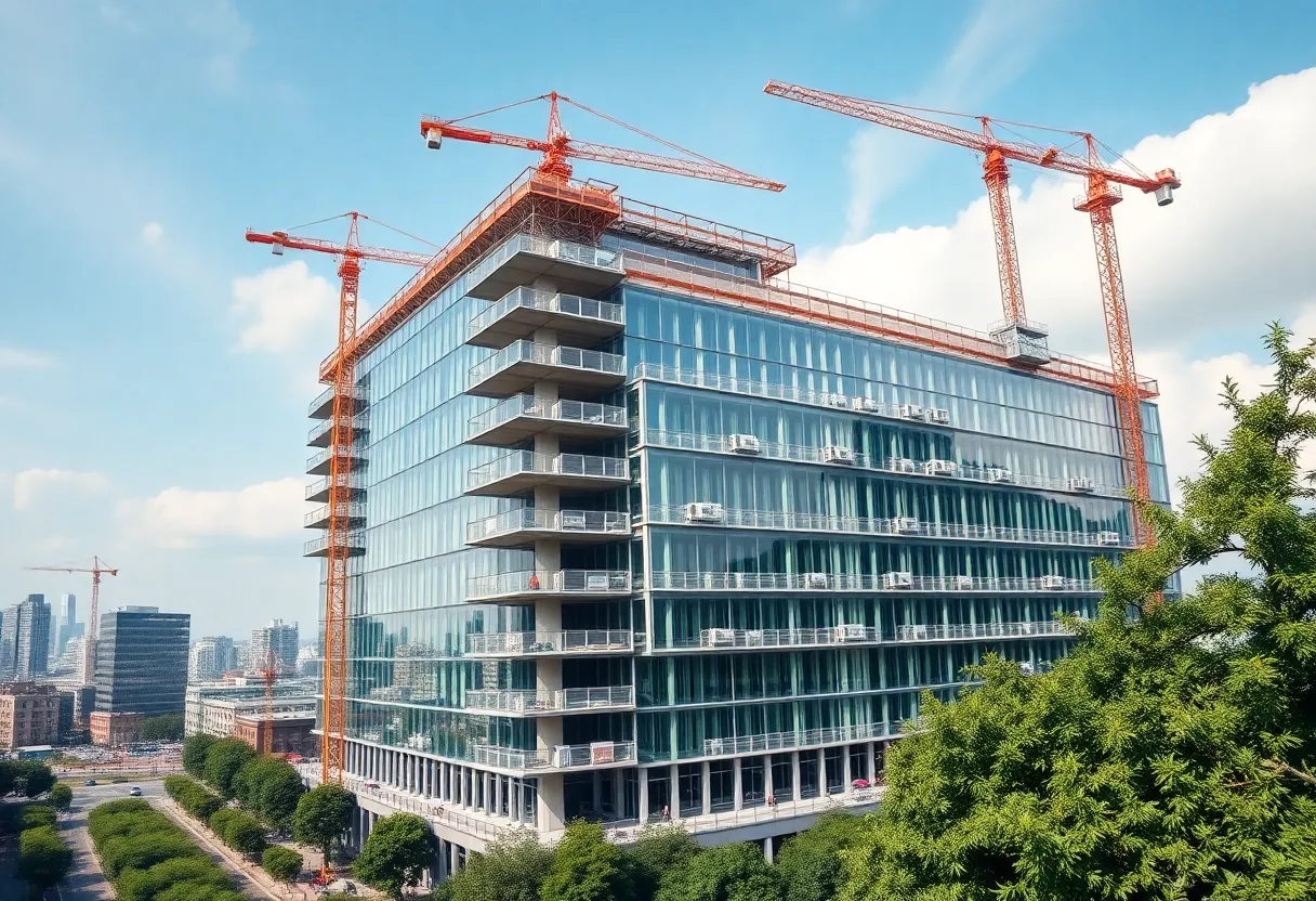 Construction of the Rhode Island Life Science Hub