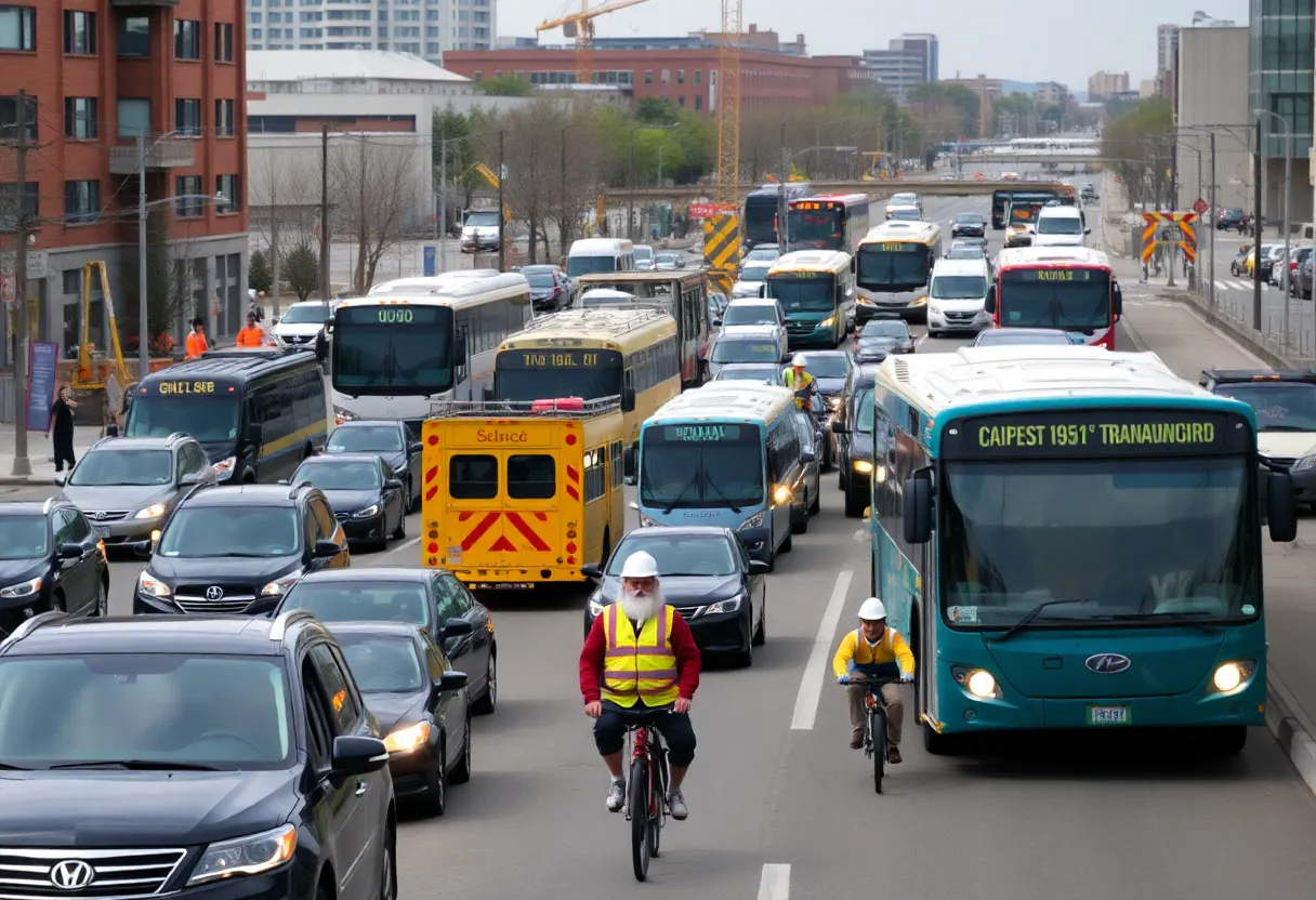 Urban transportation infrastructure development in Rhode Island