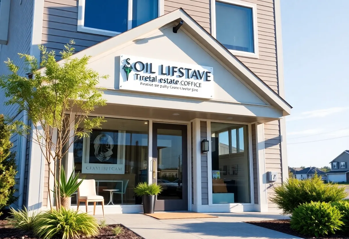 Exterior view of SERHANT. office in Rhode Island