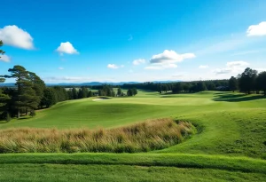 Confrontation on a golf course in East Greenwich