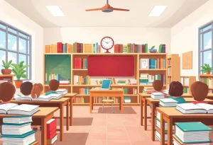 Tribute image representing education and service