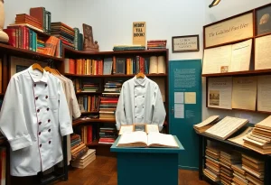 Artifacts on display at the Culinary Arts Museum