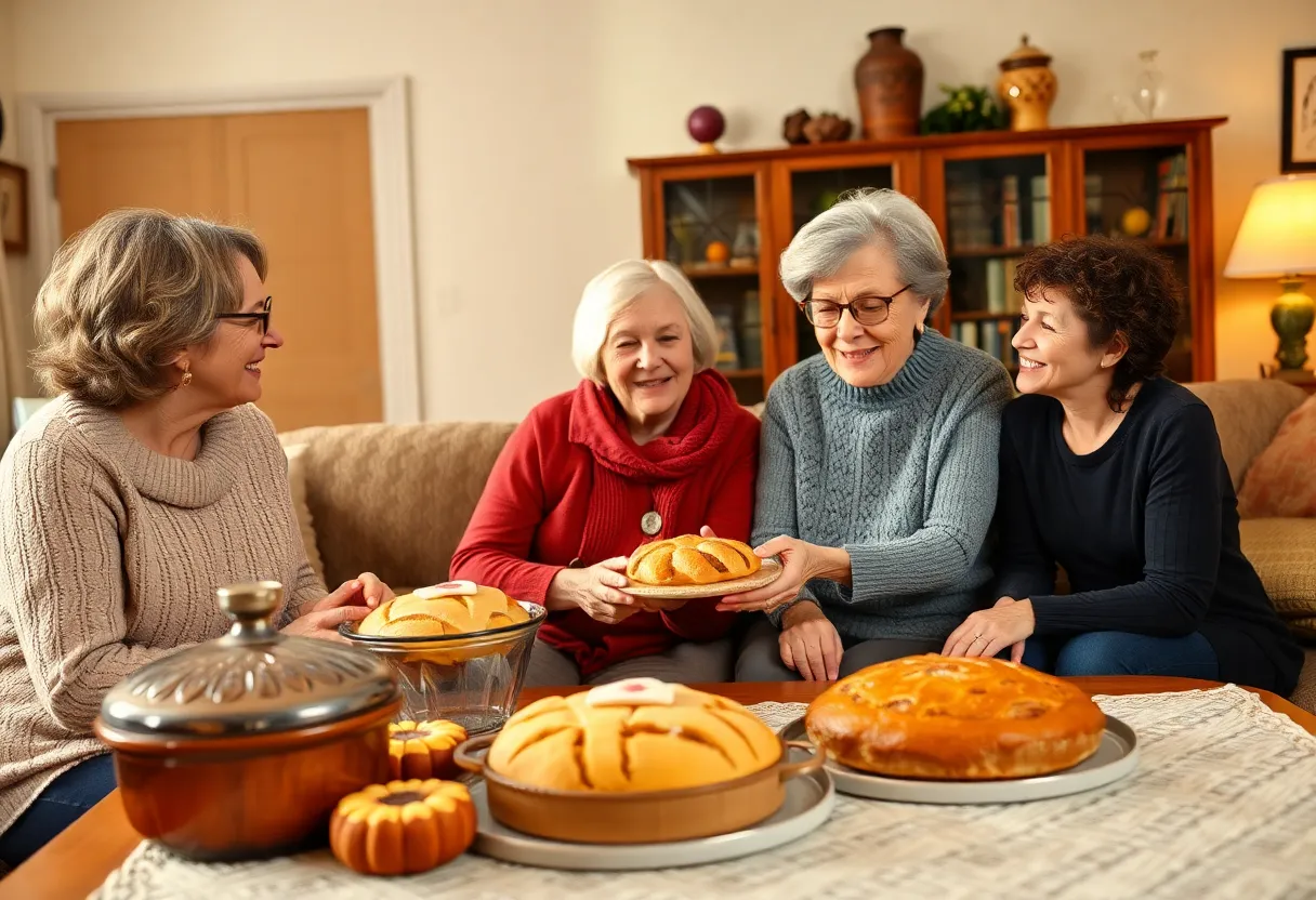 Warm family gathering honoring Elissa R. Marchetti