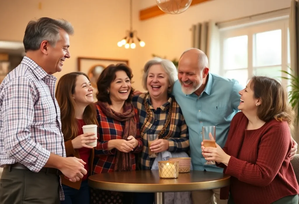 Family gathering celebrating Linda M. Tramontano's life and legacy