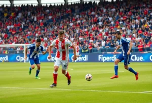 Soccer match between Marquette Golden Eagles and Providence Friars