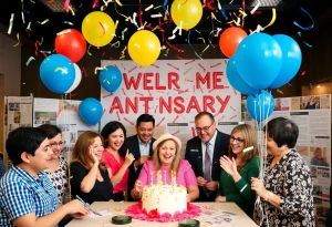 Celebration for 25 years of Minuteman Press