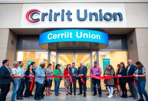 Ribbon-cutting ceremony for Ocean State Credit Union's new branch