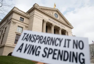 Exterior view of the Providence City Council building