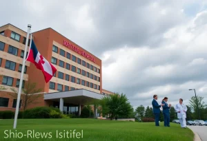 Healthcare professionals discussing hospital acquisition in Rhode Island