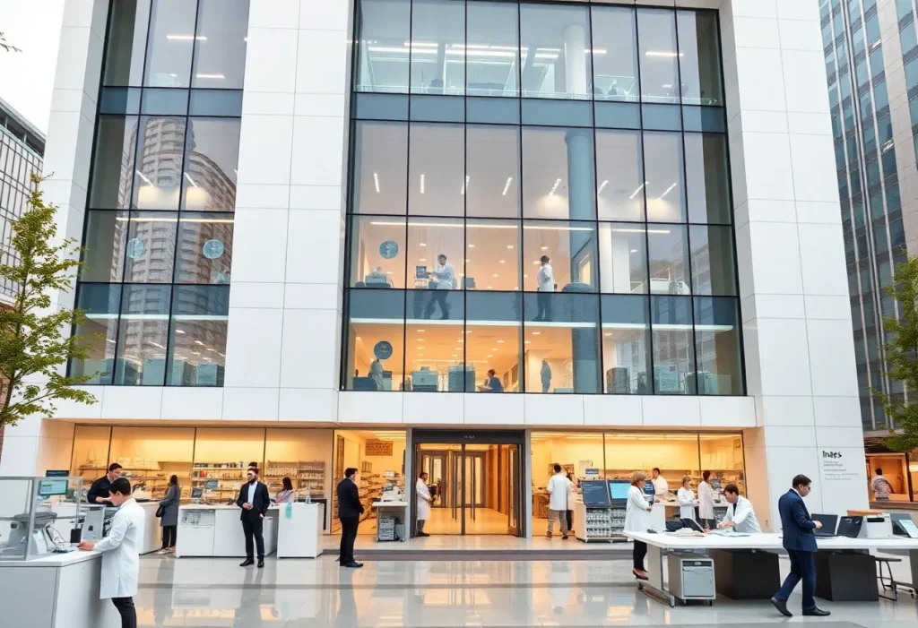 Newly completed Rhode Island State Lab Building