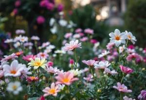 Serene garden in remembrance of Dorothy E. Scott
