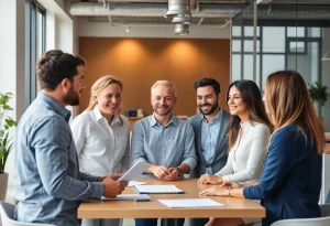 Slocum Home Team discussing real estate strategies