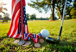 A memorial scene honoring Stuart R. MacDonald, US veteran and community leader.