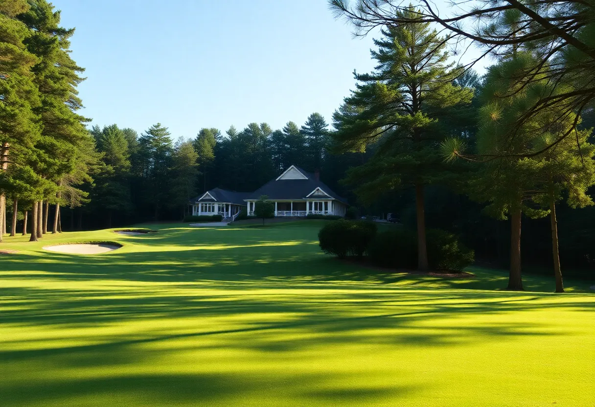 Players competing in the LIV Golf League tournament
