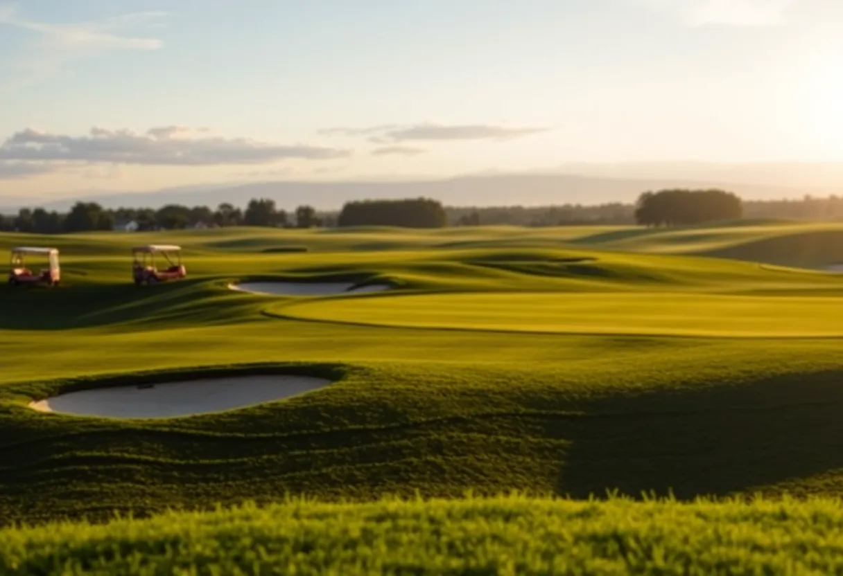 Collin Morikawa celebrating his win at the Pebble Beach Pro-Am