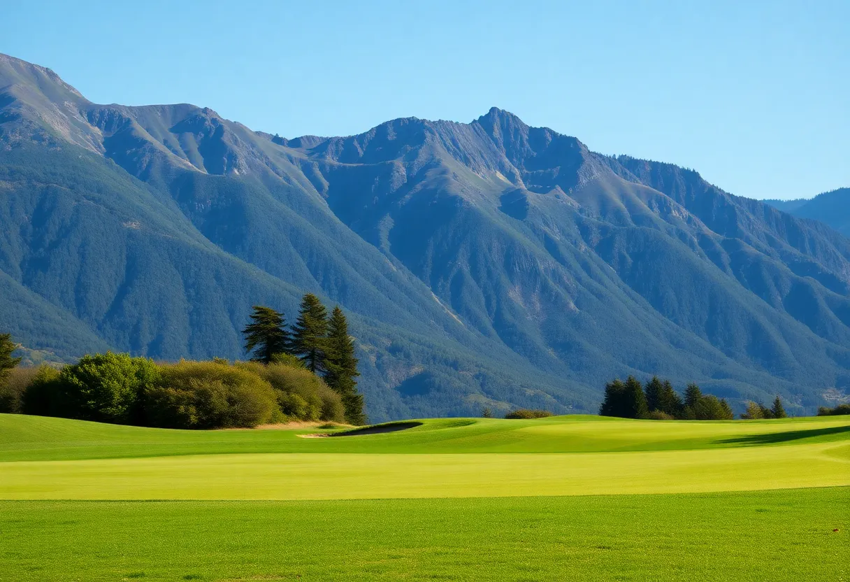 A serene memorial garden illuminated by sunset, symbolizing remembrance.