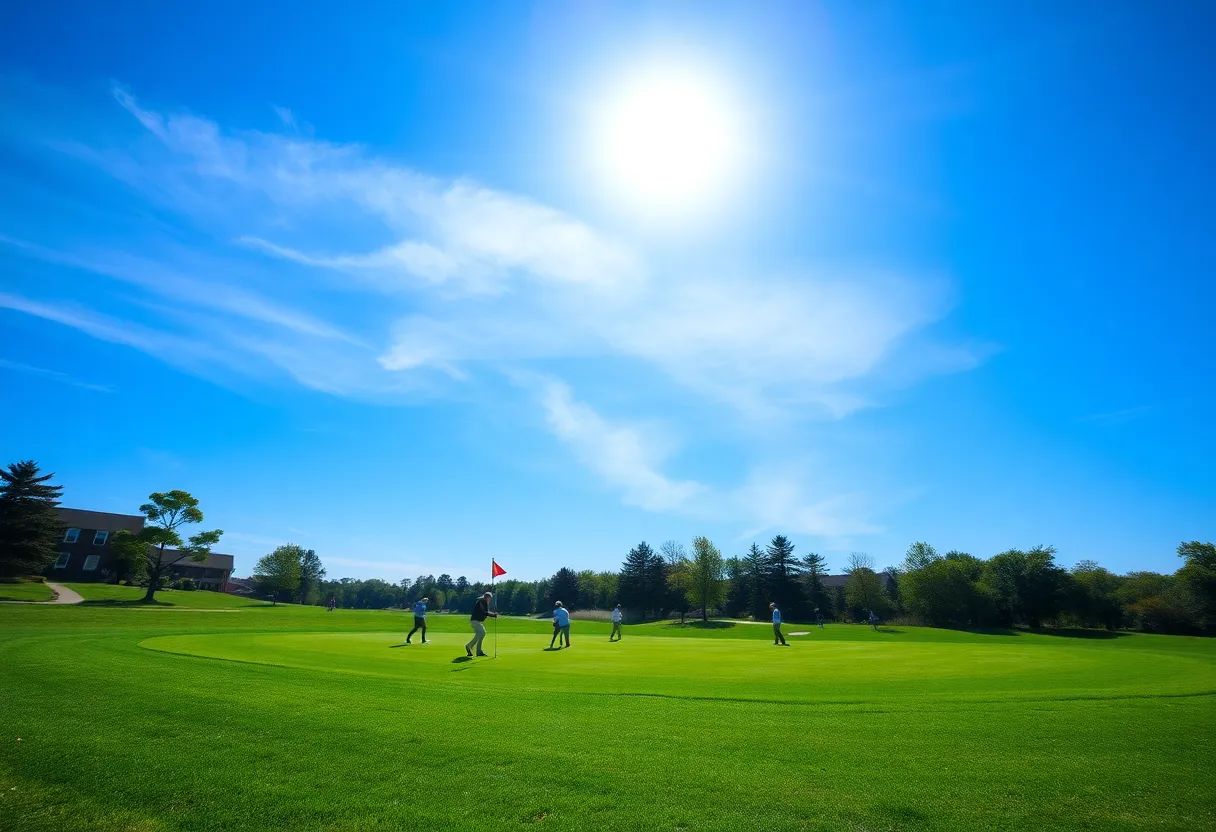 Scenic view of the Florida State University golf course