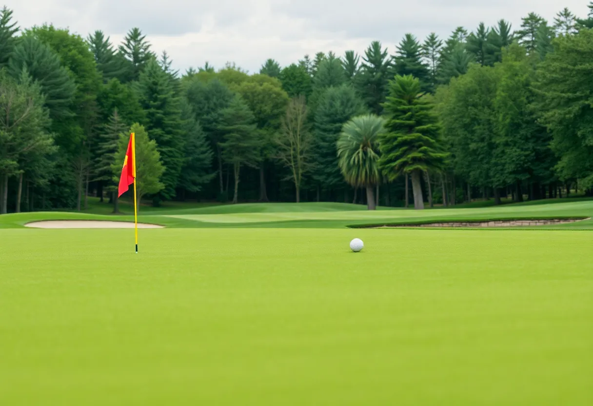 Landscape of Jamestown, Rhode Island