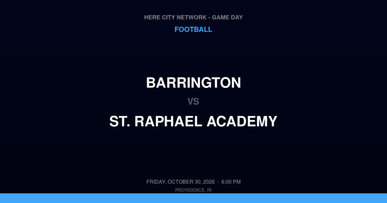 Barrington at St. Raphael Academy