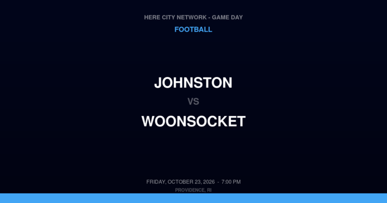 Johnston 36, Woonsocket 35