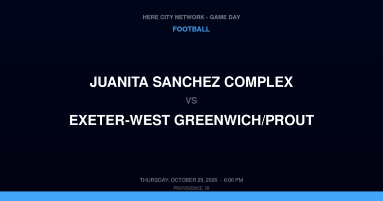 Juanita Sanchez Complex at Exeter-West Greenwich/Prout