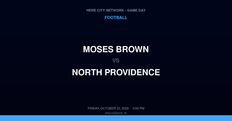 Moses Brown 0, North Providence 30
