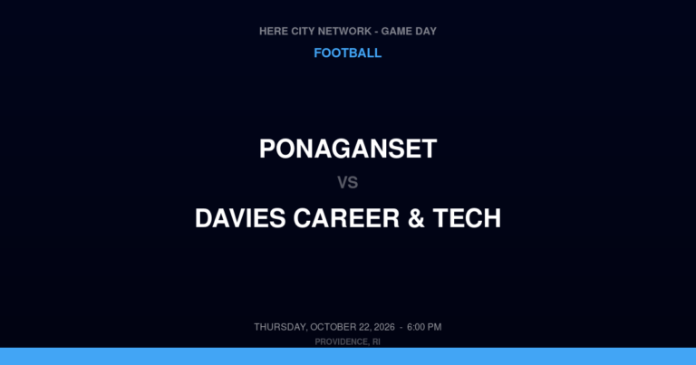 Ponaganset 14, Davies Career & Tech 20