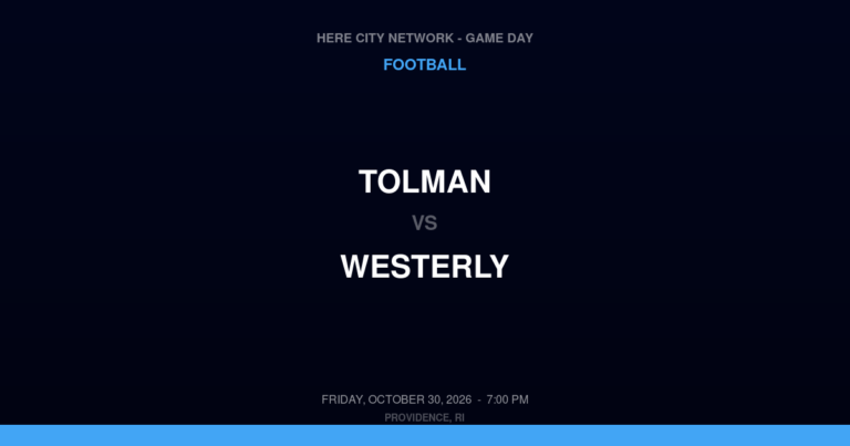 Tolman at Westerly