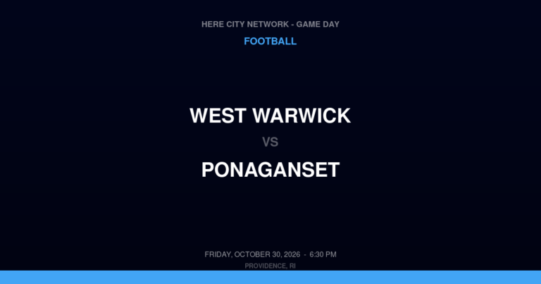 West Warwick at Ponaganset